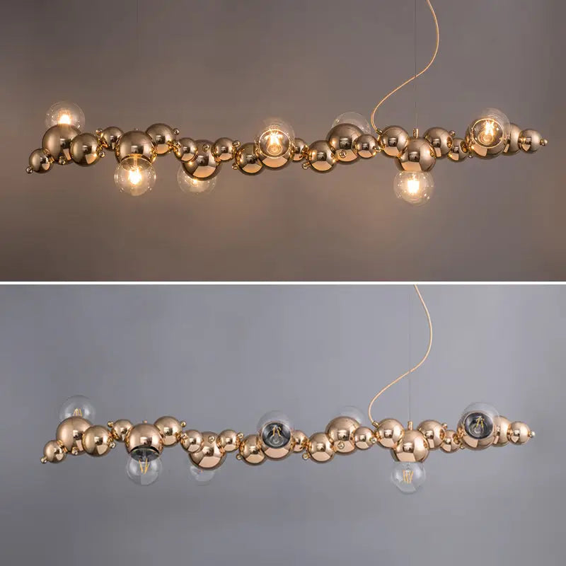 Gold Arched Ceiling Light