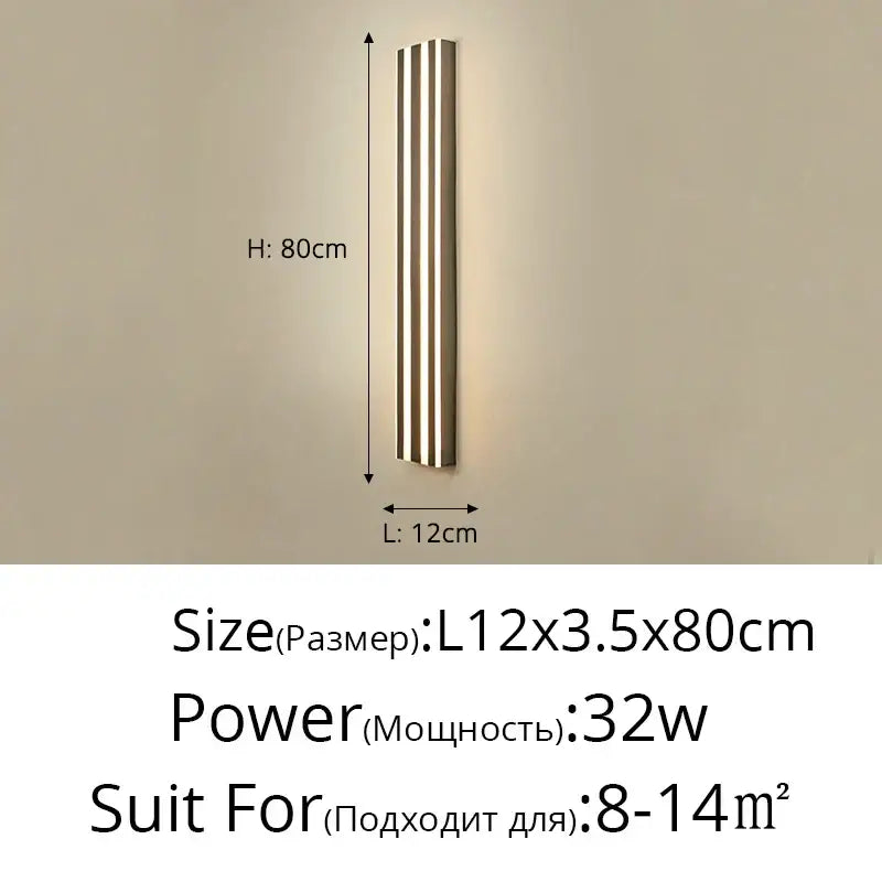 Gold Minimalist LED Lamp