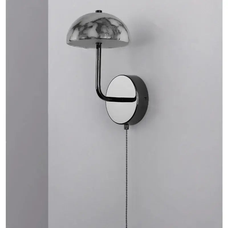 Gold Mushroom Wall Lamp