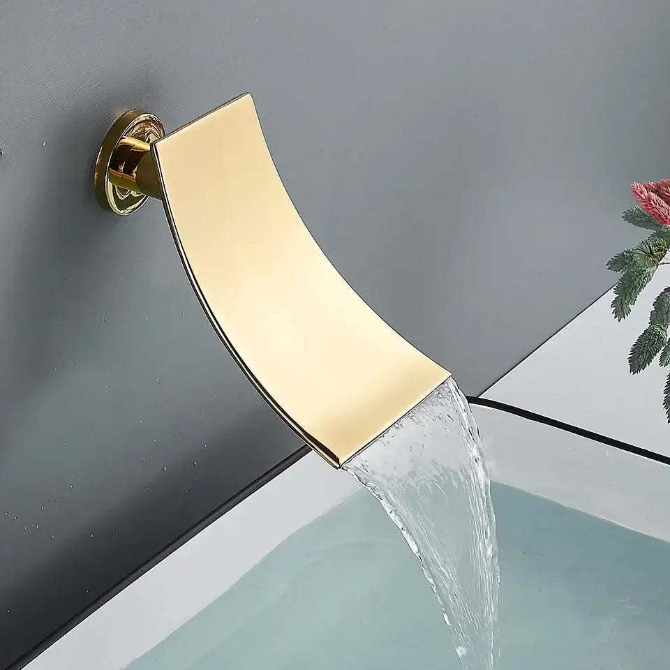 Gold Handheld Shower System