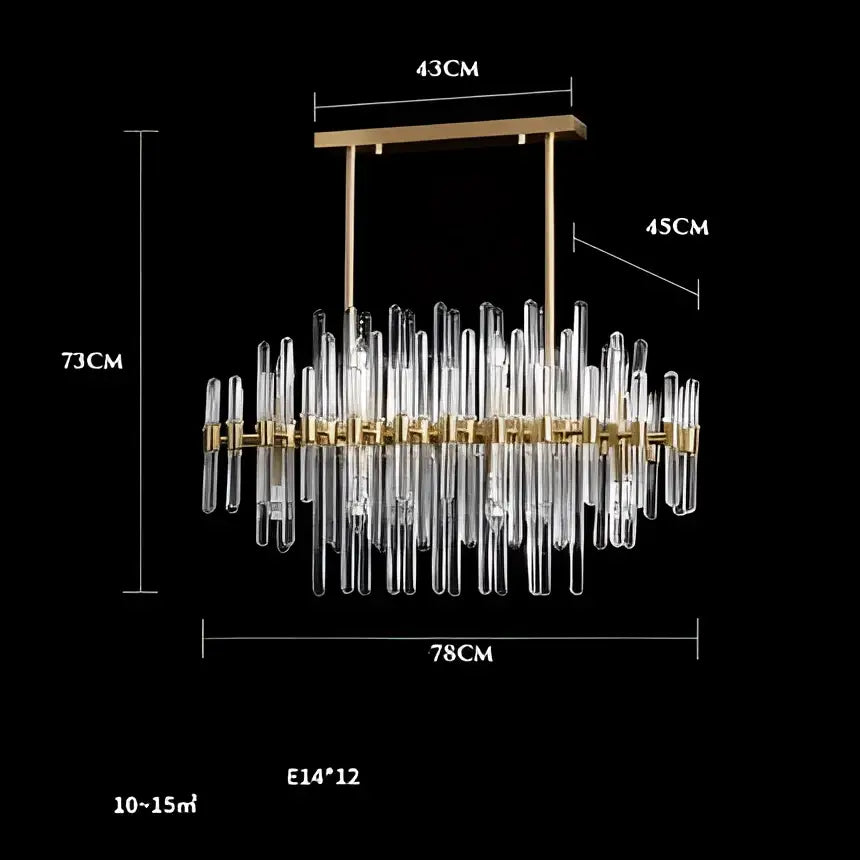 E14 Crystal Pendant Lights