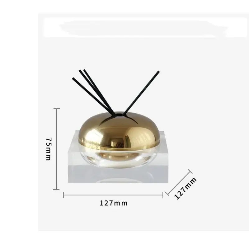 Gold Geometric Aroma Diffuser