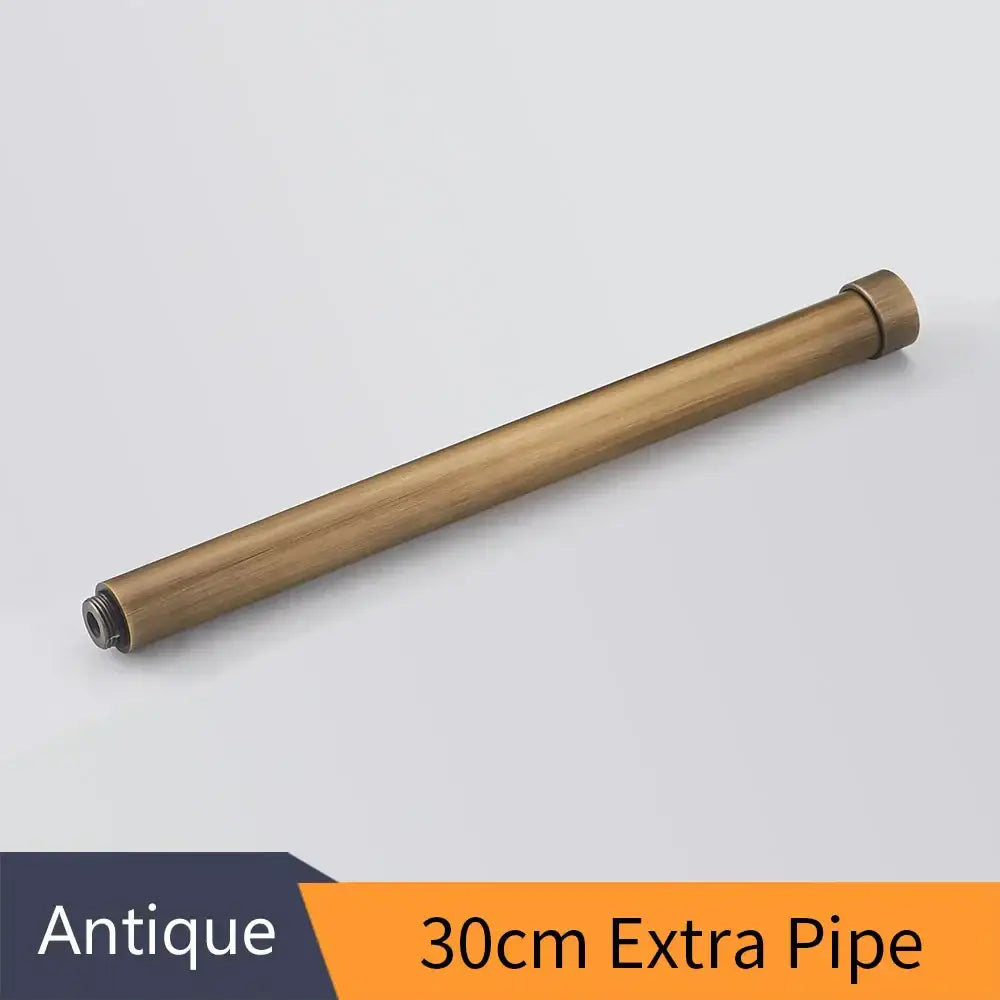 Gold Brass Shower Arm