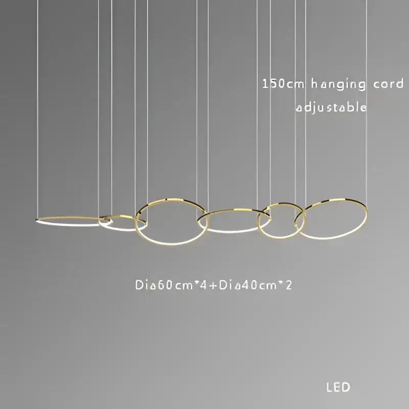 Gold Pendant Kitchen Lamp
