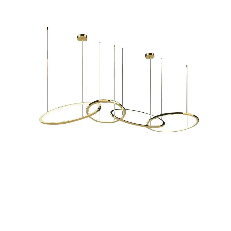 Gold Pendant Kitchen Lamp