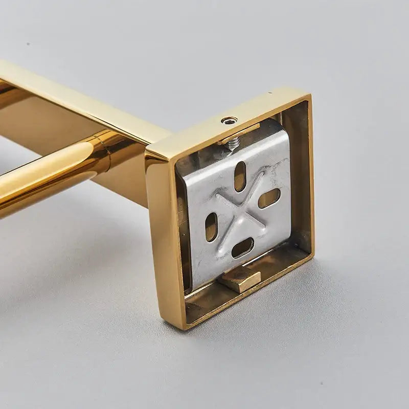 Gold Wall Towel Rack