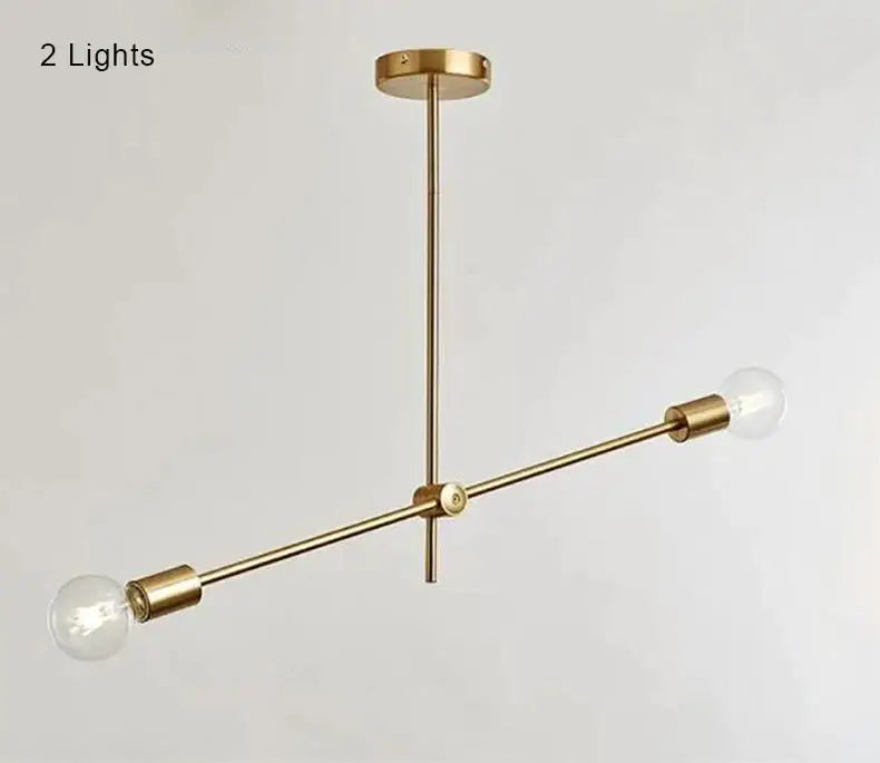 Gold Globe Pendant Light 1 To 6 Lights