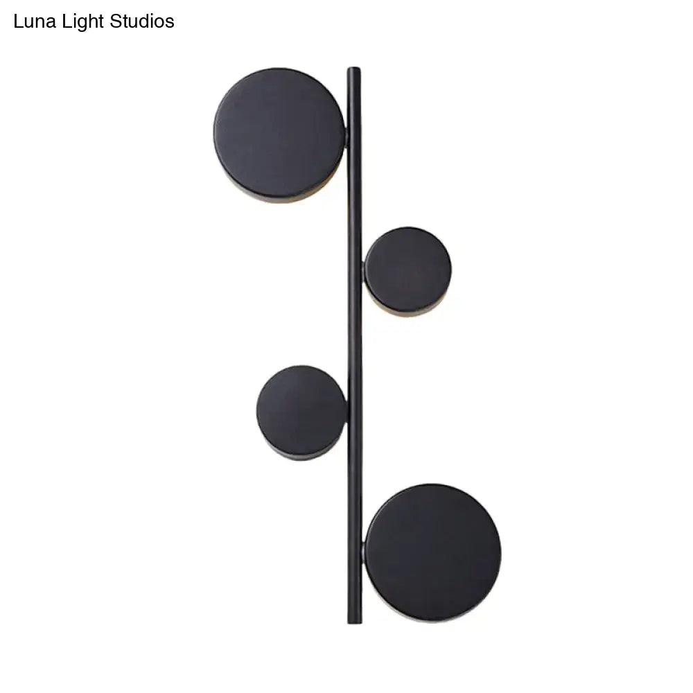 Gold Linear Metal Sconce Light