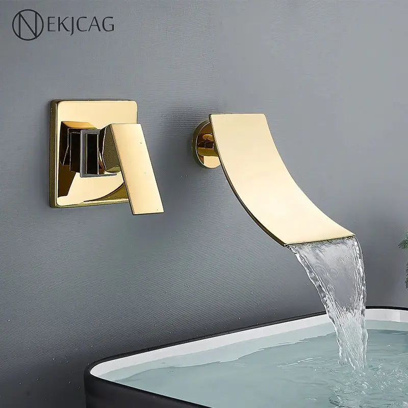 Gold Wall Mount Faucet