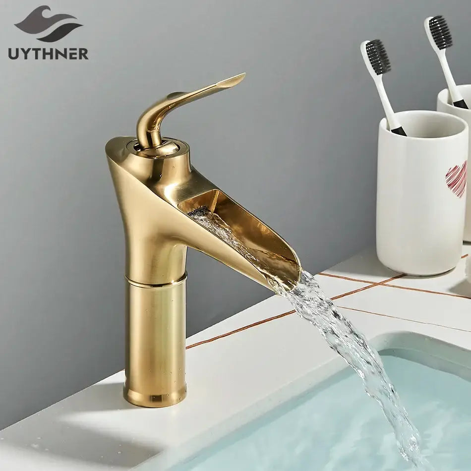 Gold Wine Glass Faucet