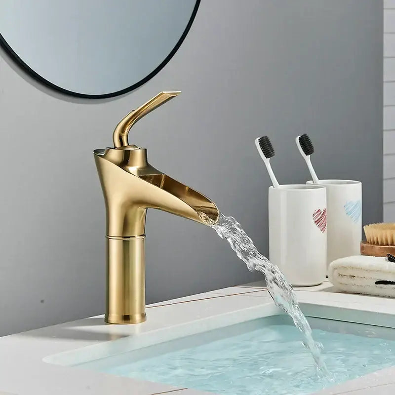 Gold Wine Glass Faucet