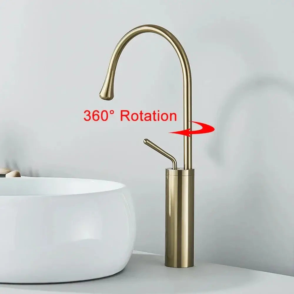 Gold Wine Glass Faucet