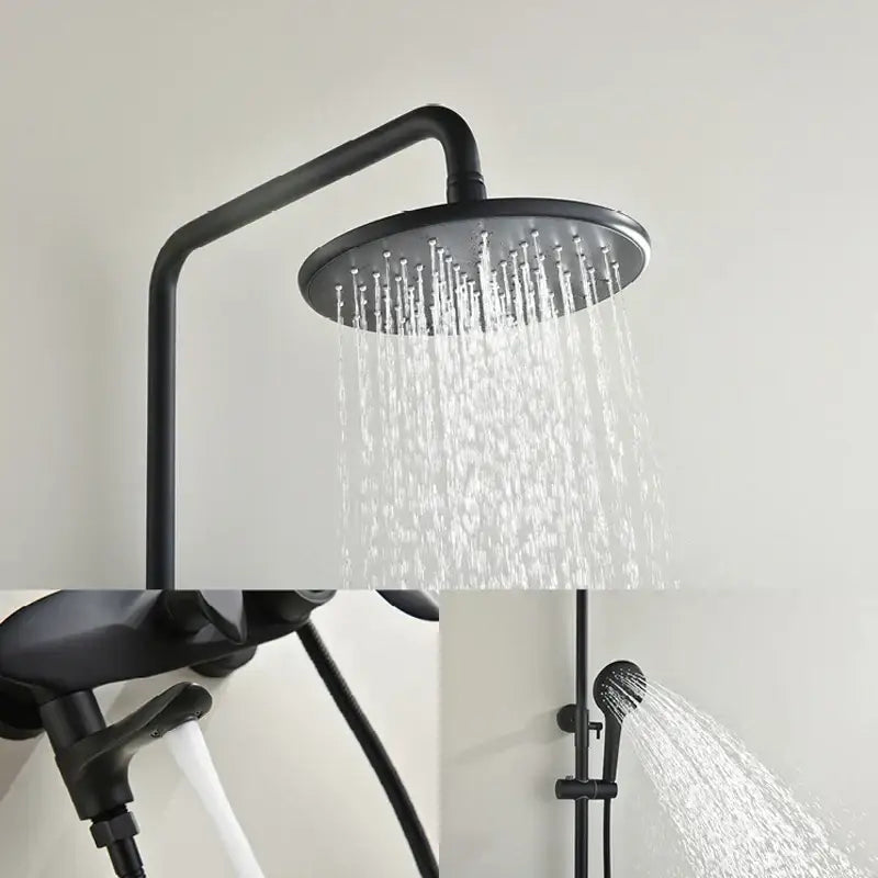 Gold Shower Faucet Set