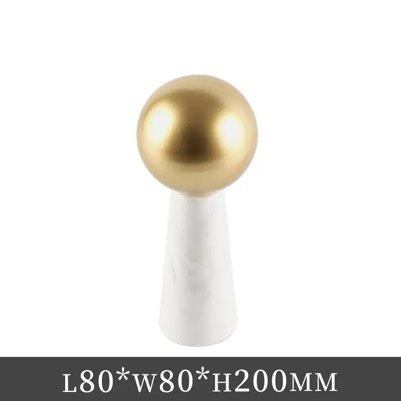Marble Cone Ornament