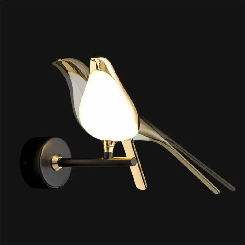 Gold Bird LED Sconce