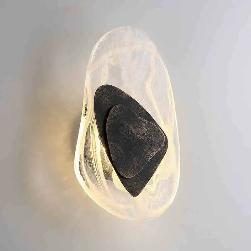 Gold LED Cloud Wall Lamp