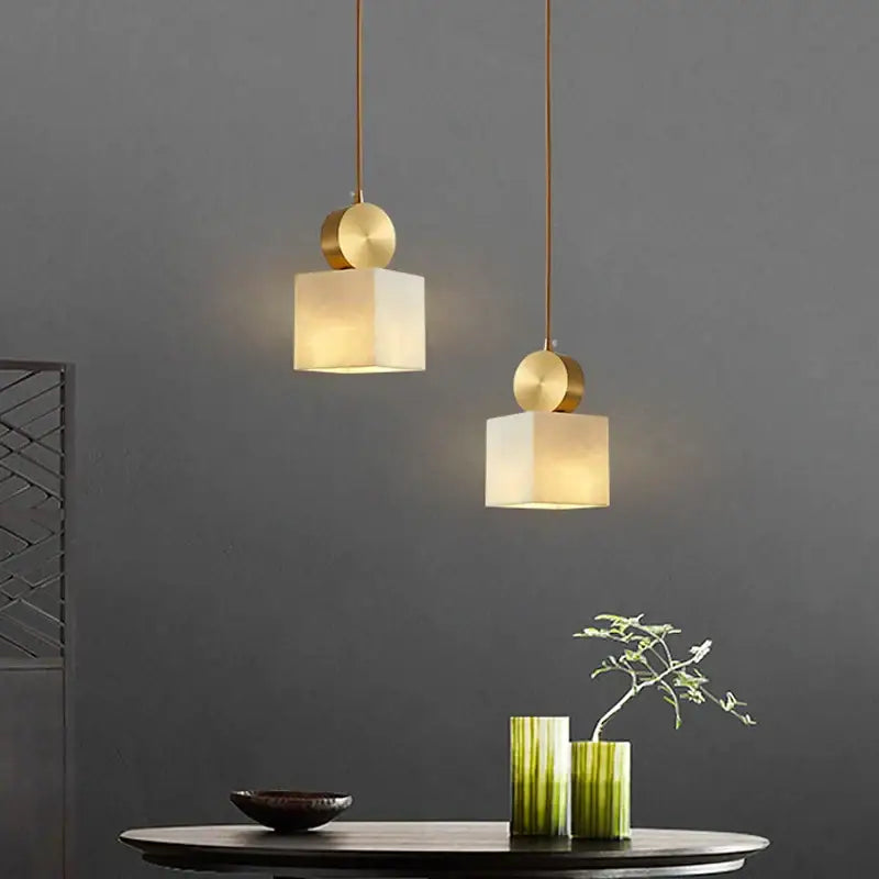 Golden Marble Pendant Lamp