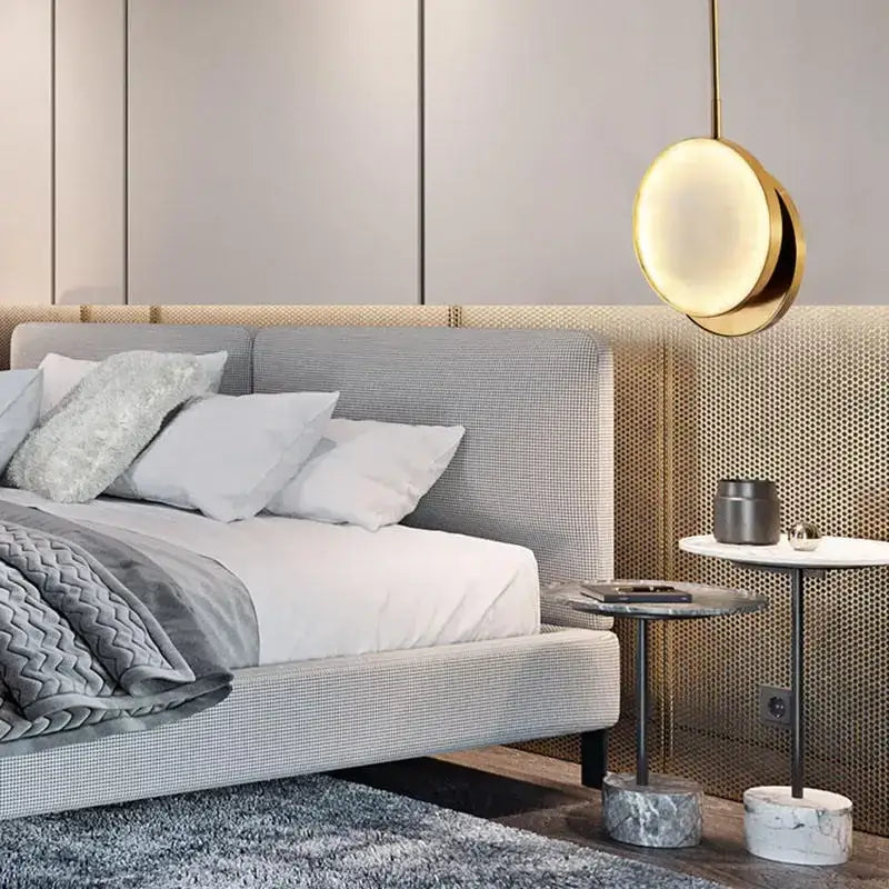 Golden Marble LED Light