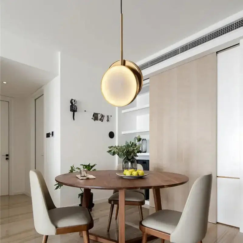 Golden Marble LED Light