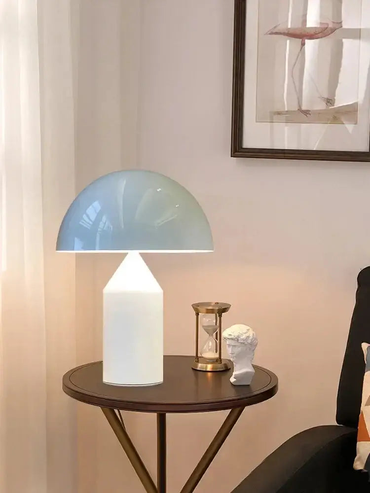Golden Mushroom LED Desk Lamp