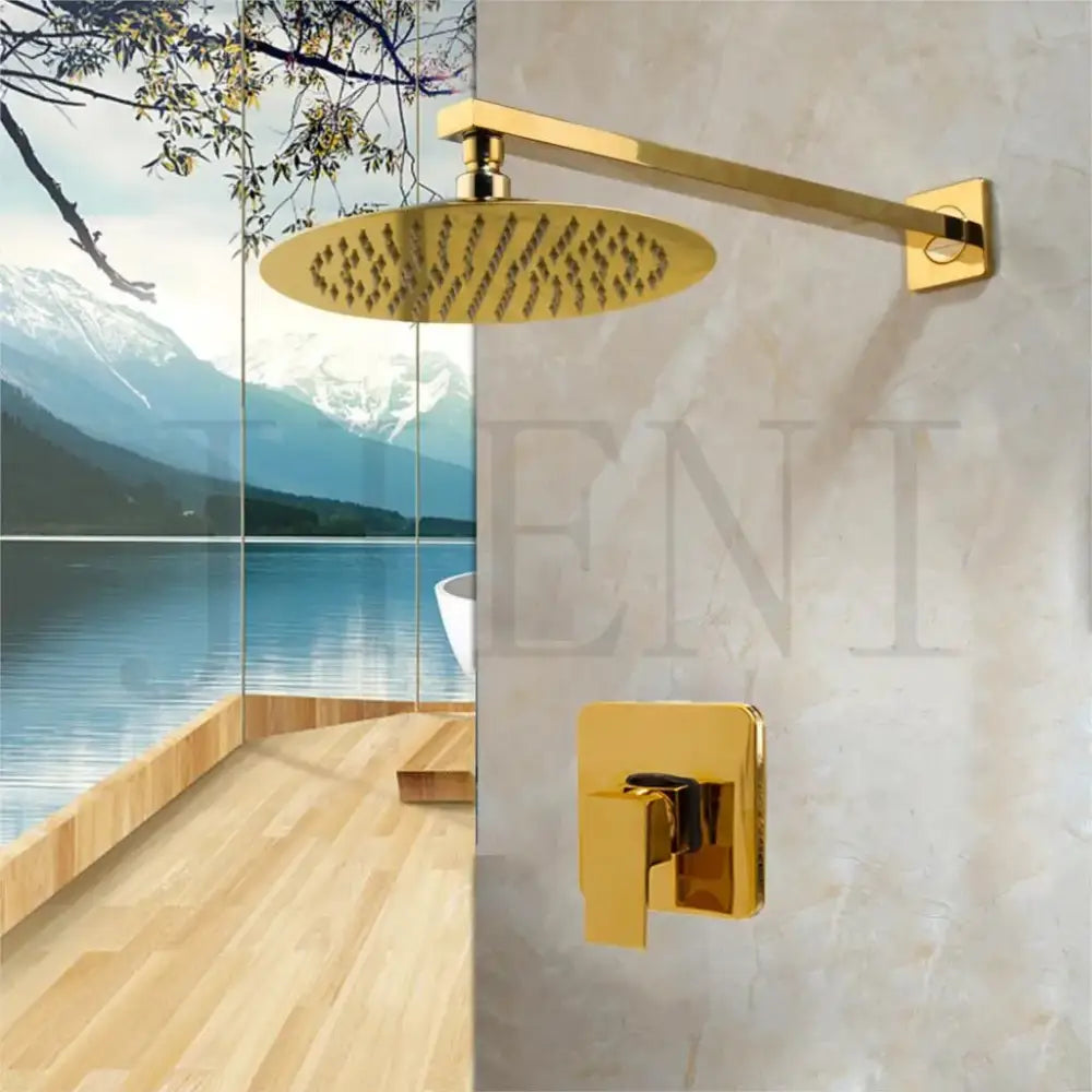 Gold Rainfall Shower System