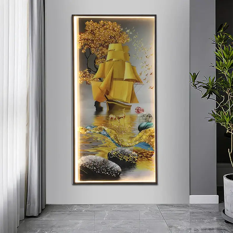 Gold Mountain Wall Sconce