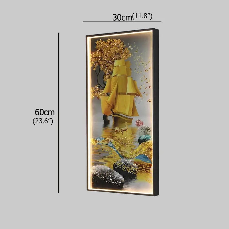 Gold Mountain Wall Sconce