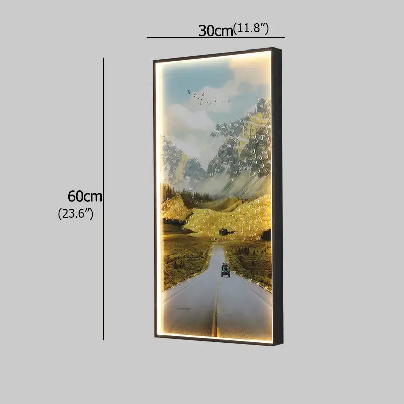 Gold Mountain Wall Sconce
