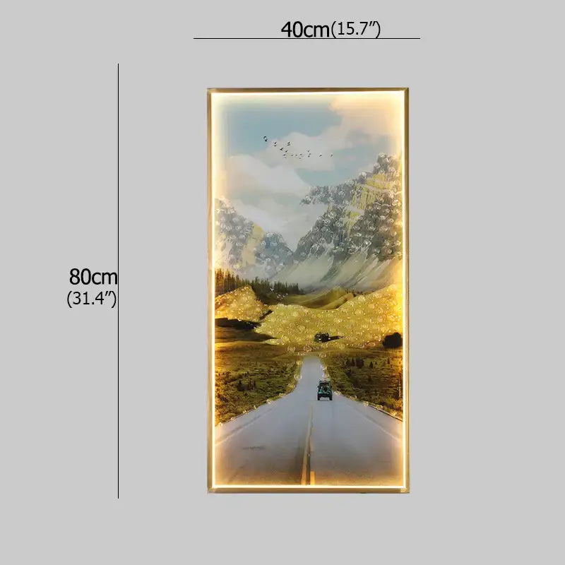 Gold Mountain Wall Sconce