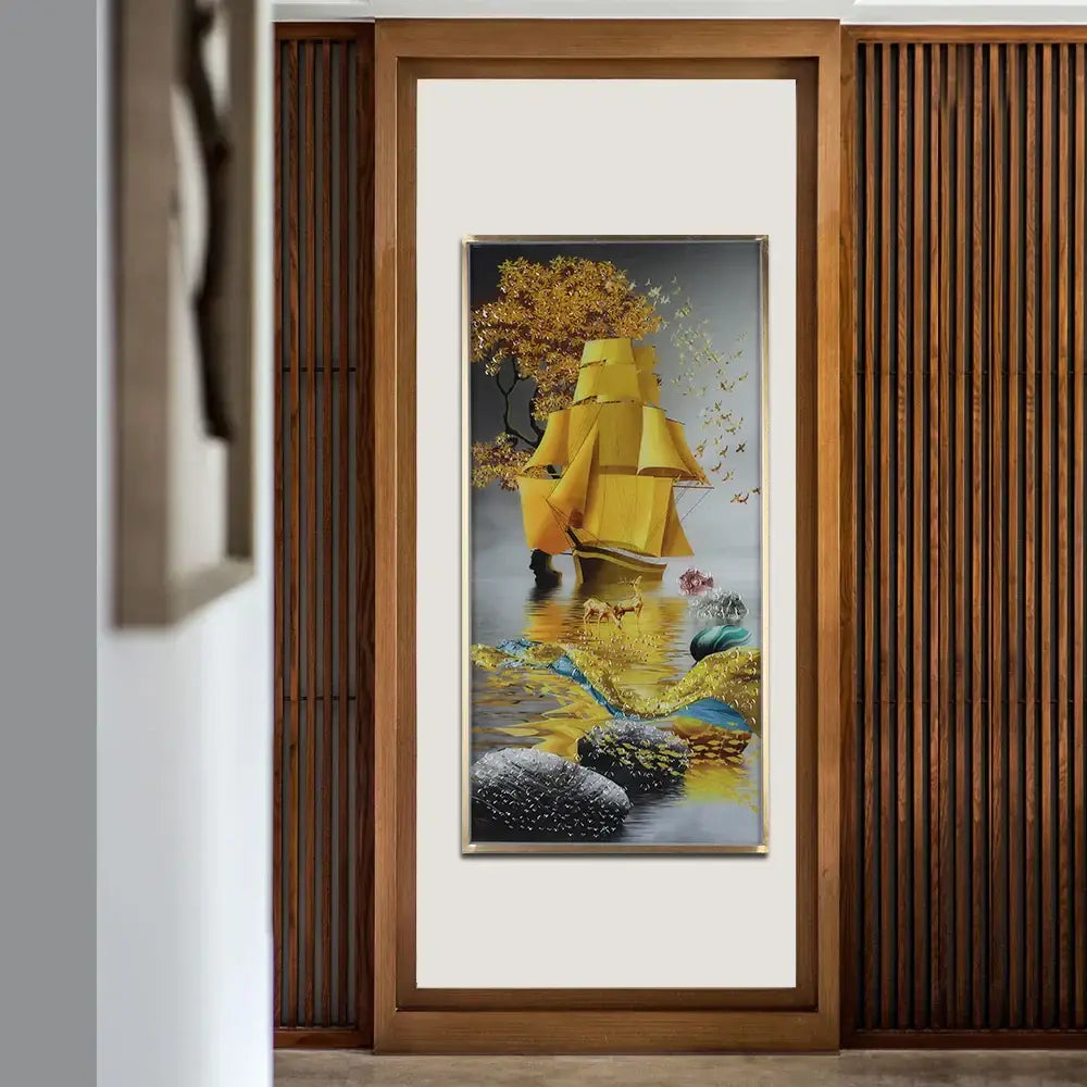 Gold Mountain Wall Sconce
