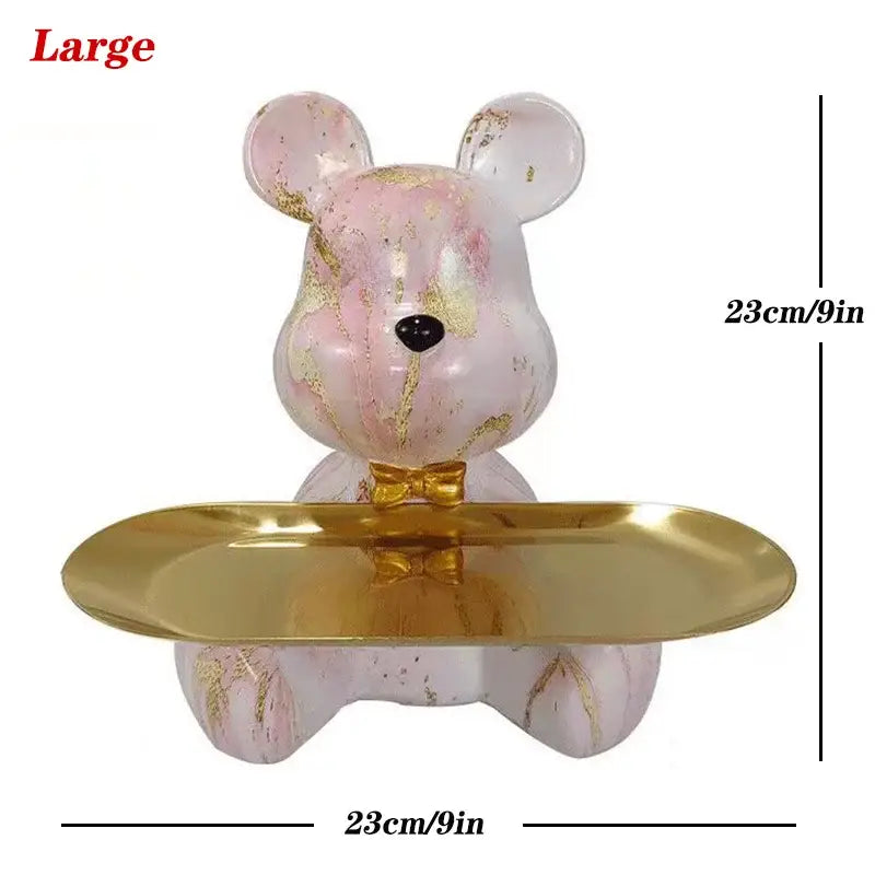 Graffiti Bear Key Shelf