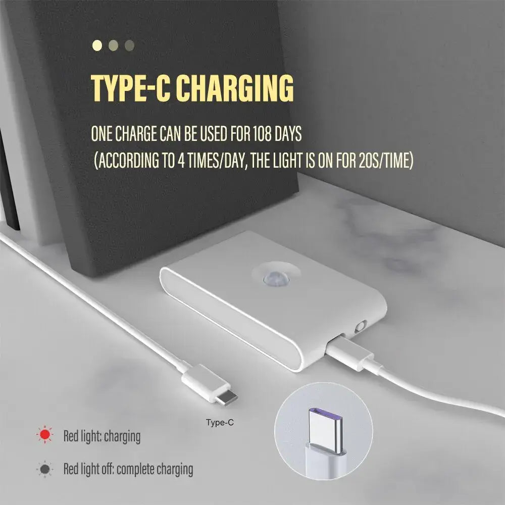 Gray Motion Wall Lamp