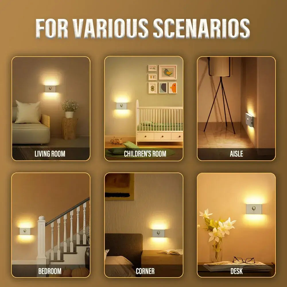 Gray Motion Wall Lamp