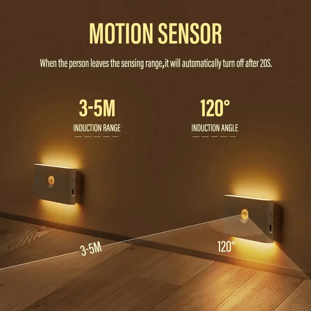 Gray Motion Wall Lamp