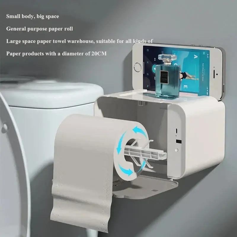 Gray Induction Paper Holder