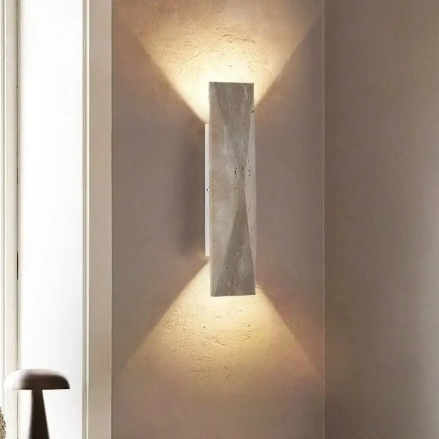 Yellow Stone LED Sconce