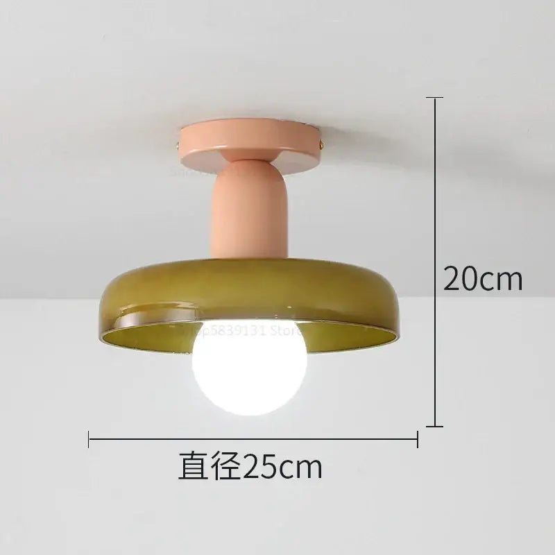 Colorful Glass Pendant Lights