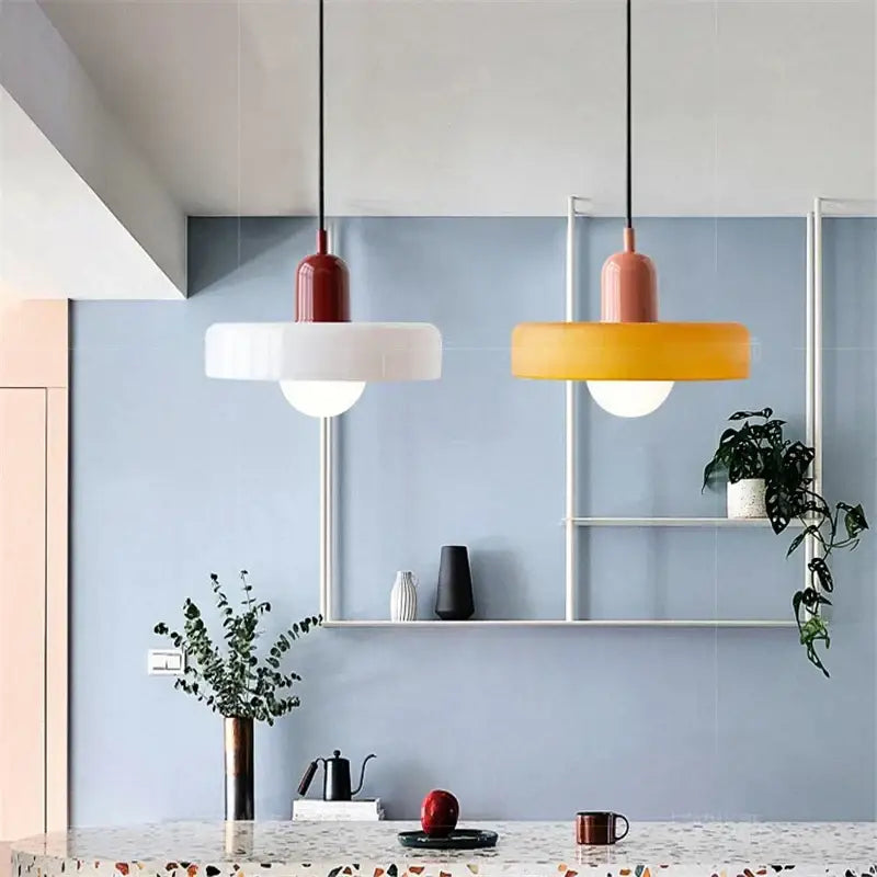 Colorful Glass Pendant Lights