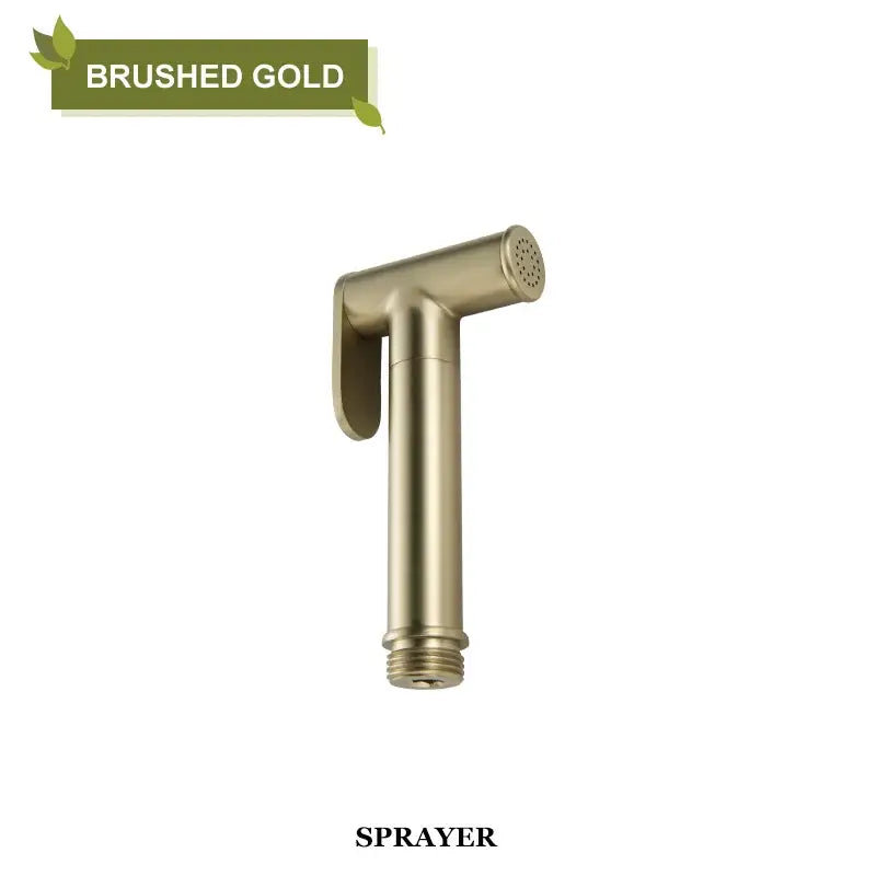 Grey Brass Bidet Mixer