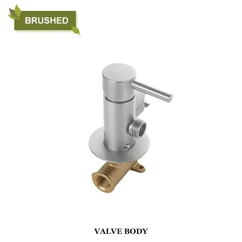 Grey Brass Bidet Mixer