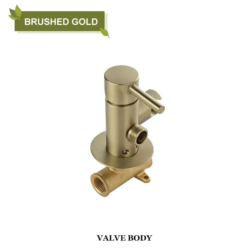 Grey Brass Bidet Mixer