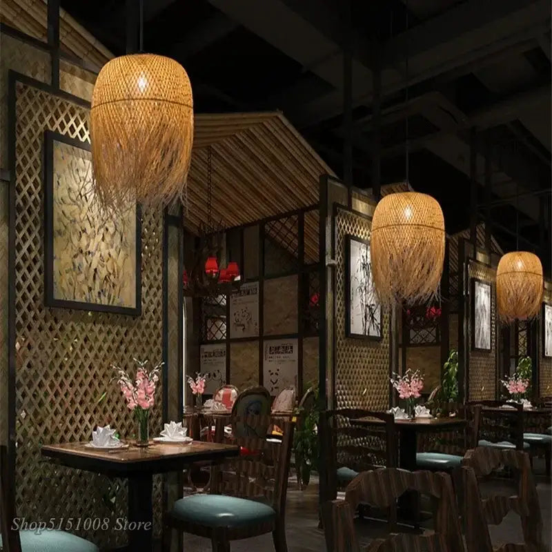 Bamboo Nordic Pendant Light