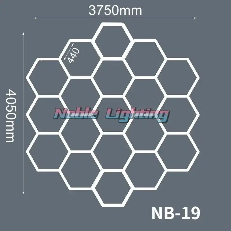 White Gray LED Ceiling Light