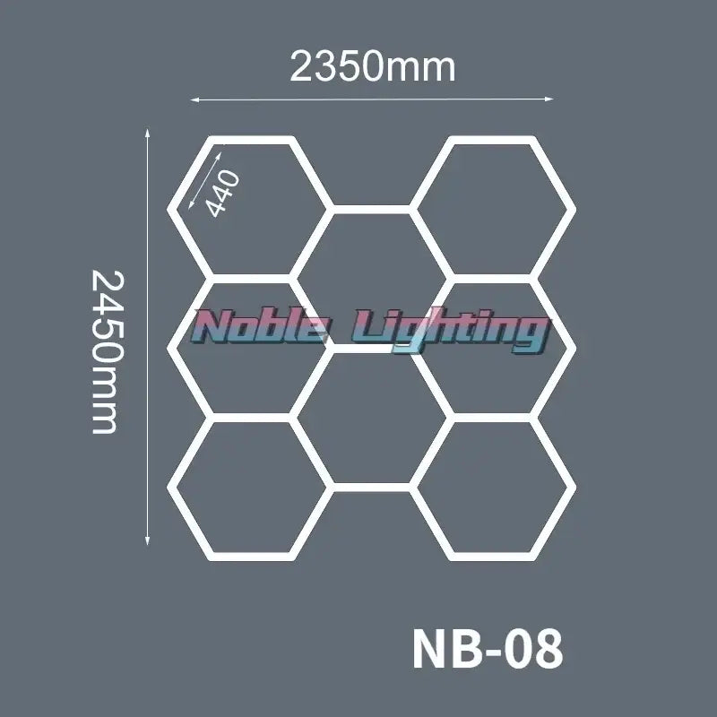 White Gray LED Ceiling Light