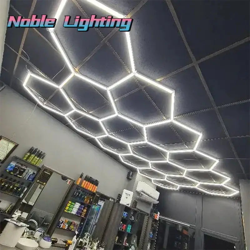 White Gray LED Ceiling Light