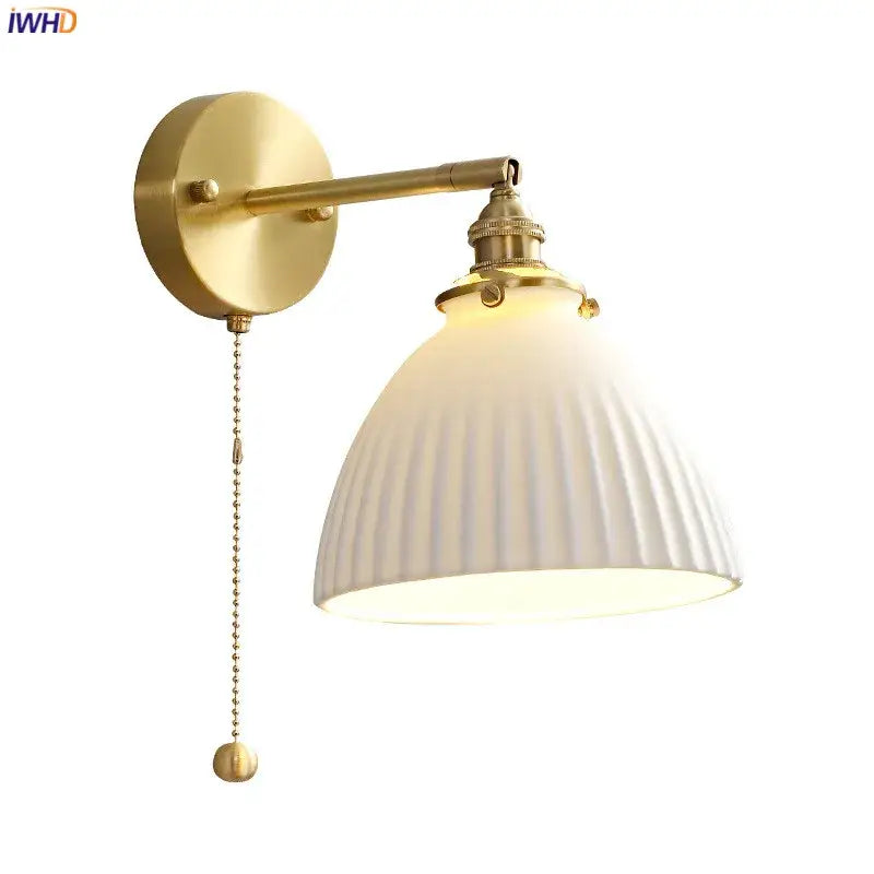 Brass Honeycomb Wall Sconce