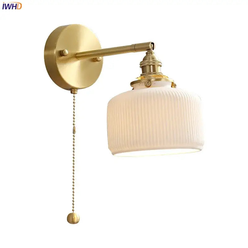 Brass Honeycomb Wall Sconce