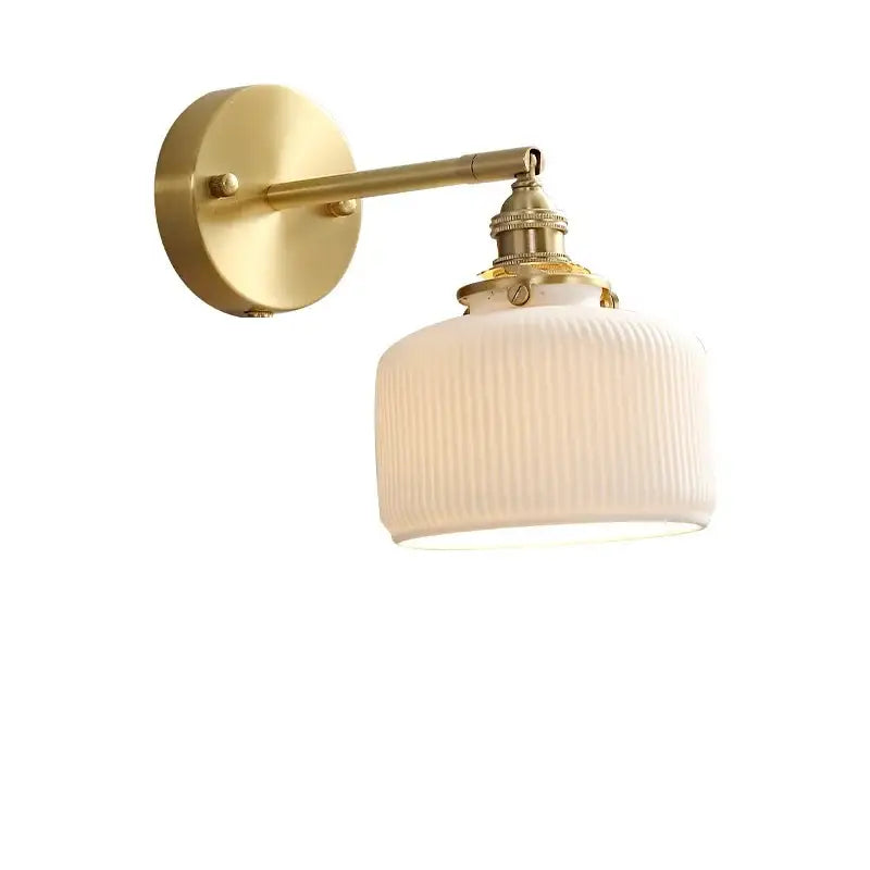 Brass Honeycomb Wall Sconce