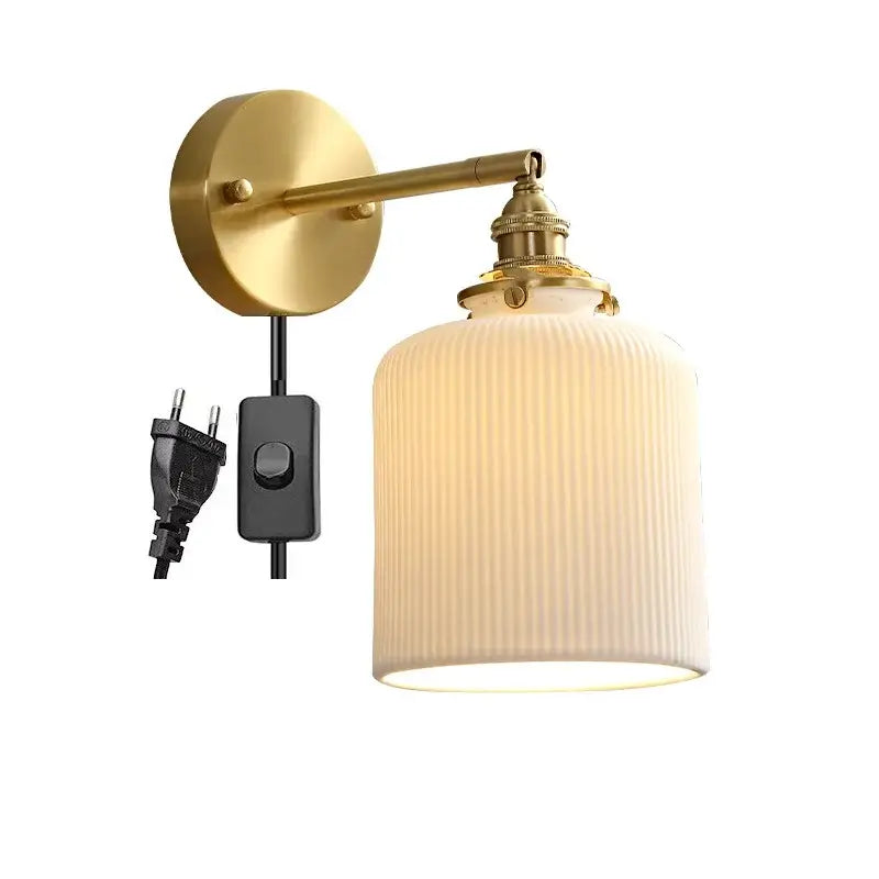 Brass Honeycomb Wall Sconce