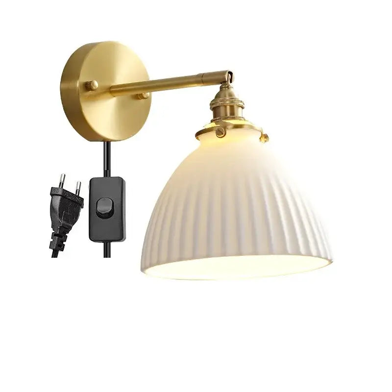 Brass Honeycomb Wall Sconce